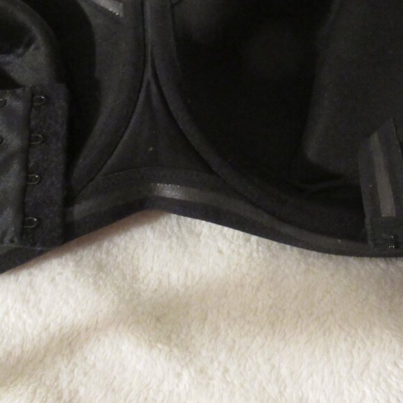 Wacoal Black Bra 34H USED - Picture 5 of 5